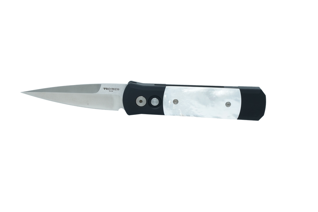 Santa Fe Stoneworks × Pro-Tech Godson – Black Aluminum with Mother of Pearl