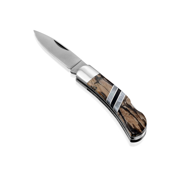 Woolly Mammoth Tusk 3" Steel Lockback Knife