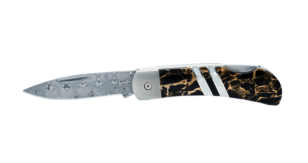 Titanium 3" Lock Back Gemstone Collection