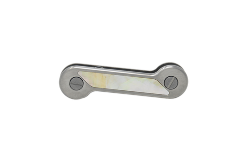 KeyBar- Gold Lip Mother of Pearl Titanium