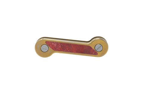 KeyBar- Red Coral Titanium Anodized