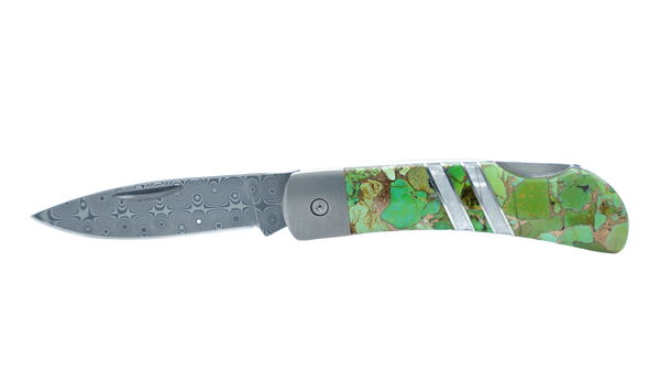 Titanium 3" Lock Back Gemstone Collection