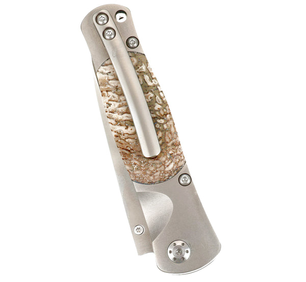 Tesoro Button Lock – VG-10 & Fossilized Dinosaur Bone