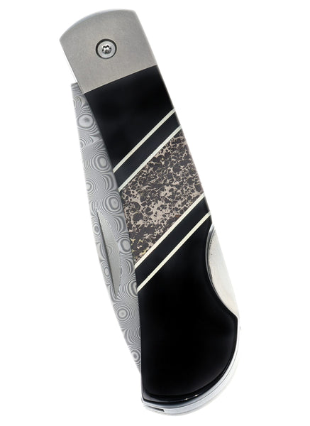 Titanium Damascus 3" Lock Back Jewelry Collection