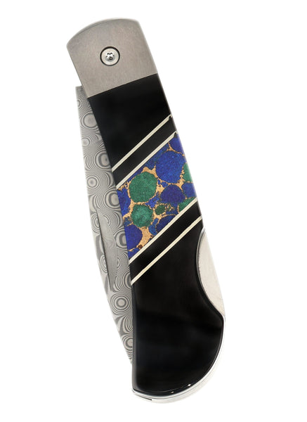 Titanium Damascus 3" Lock Back Jewelry Collection