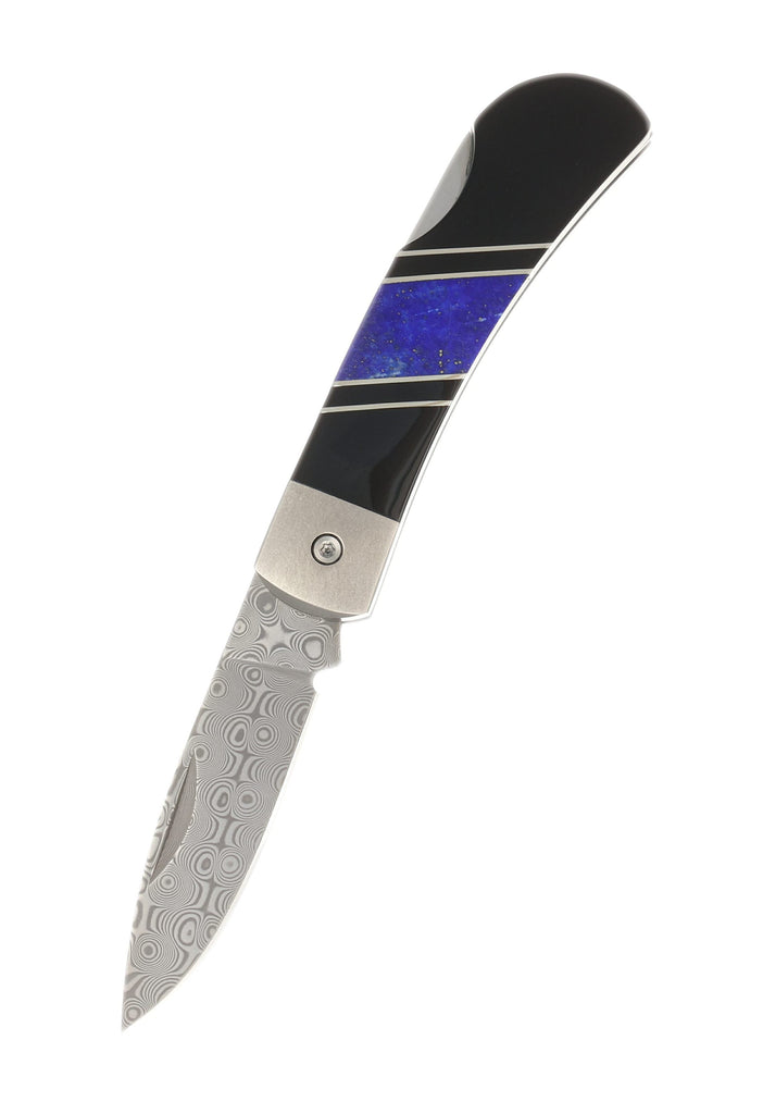 Titanium Damascus 3" Lock Back Jewelry Collection