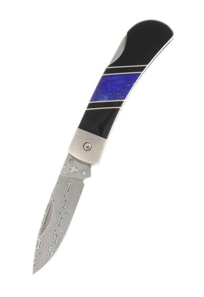 Titanium Damascus 3" Lock Back Jewelry Collection