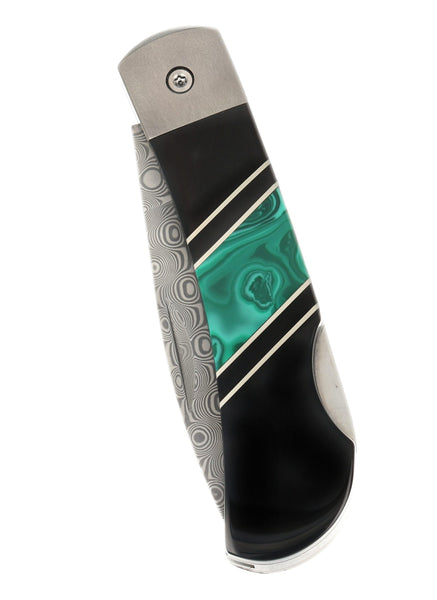 Titanium Damascus 3" Lock Back Jewelry Collection