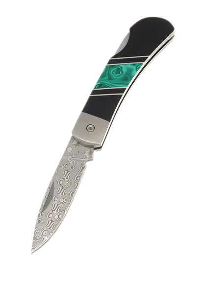 Titanium Damascus 3" Lock Back Jewelry Collection