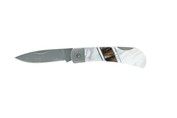 Titanium 3" Lock Back Gemstone Collection