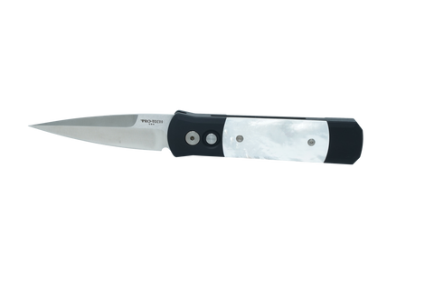 Santa Fe Stoneworks × Pro-Tech Godson – Black Aluminum with Mother of Pearl
