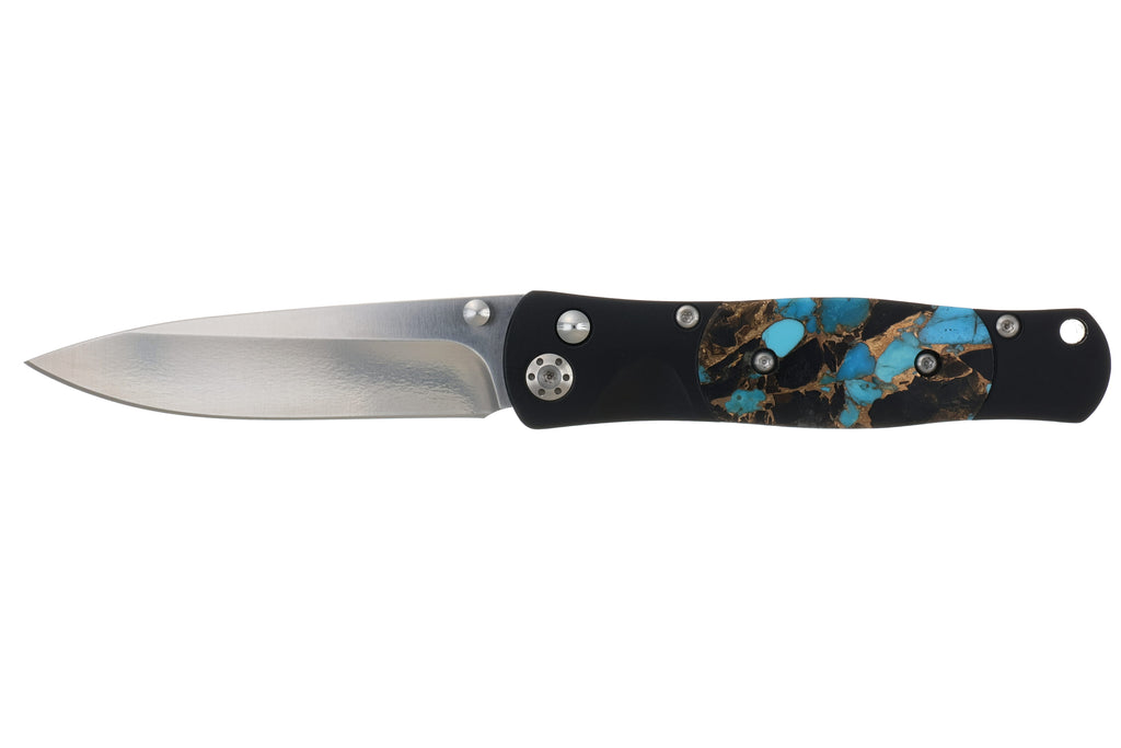 Tesoro – Kingman Turquoise, Obsidian & Bronze