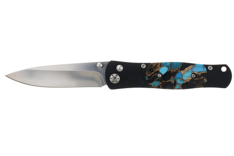 Tesoro – Kingman Turquoise, Obsidian & Bronze