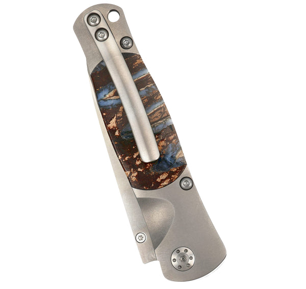 Tesoro Button Lock – VG-10 & Natural Mammoth Tooth