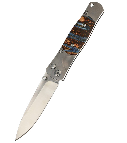 Tesoro Button Lock – VG-10 & Natural Mammoth Tooth