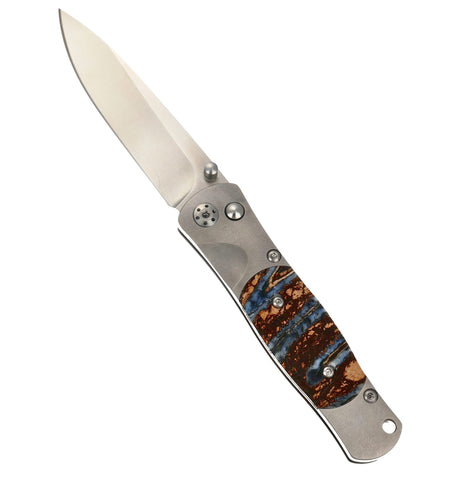 Tesoro Button Lock – VG-10 & Natural Mammoth Tooth