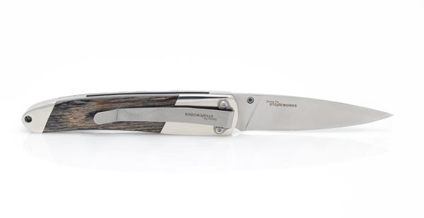 Polychrome Kingman Turquoise - 4" Liner Lock