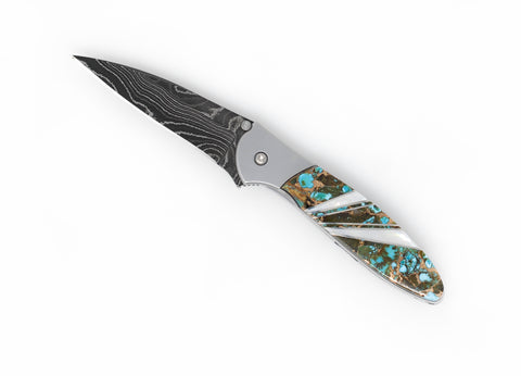 Polychrome Kingman Turquoise - Kershaw Leek